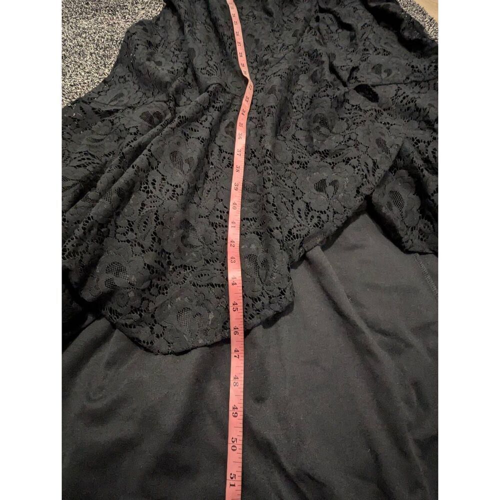 City Chic Dress Lace Magic High Low Lace Women's Plus Sz XS (14/14W/L) - BNWT - Picture 12 of 15